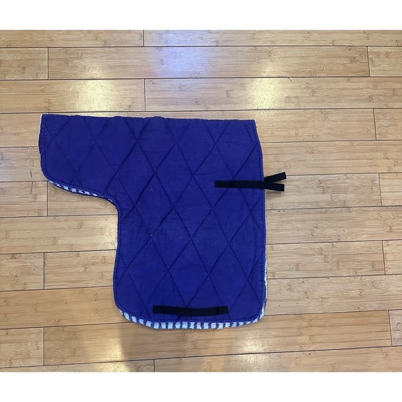NWOT Solid Purple English Saddle Pad - Picture 1 of 3